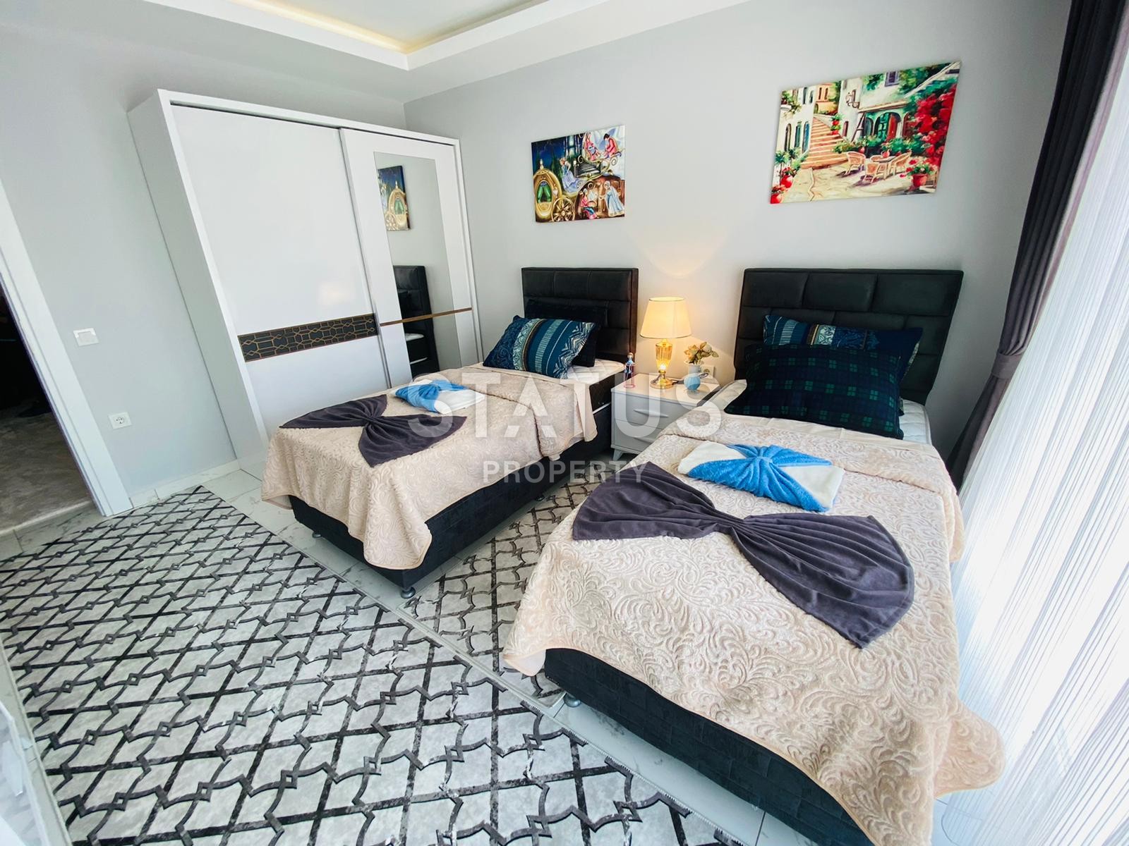 Трехкомнатная квартира с мебелью с большой террасой, 120 м2 фото 19