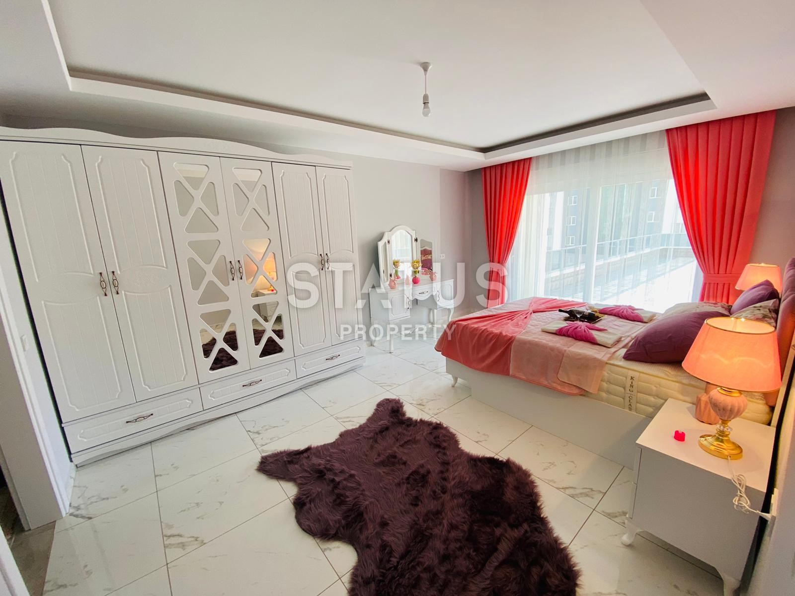 Трехкомнатная квартира с мебелью с большой террасой, 120 м2 фото 23