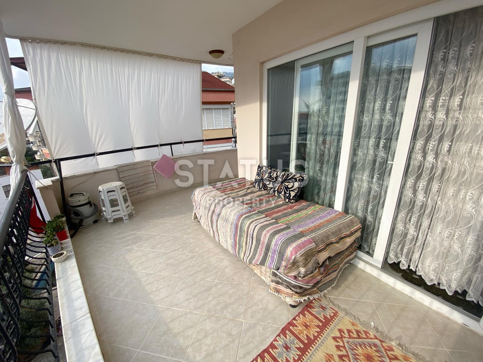 Трехкомнатные апартаменты с видом на море и город в Джикджили, 110м2 фото 15