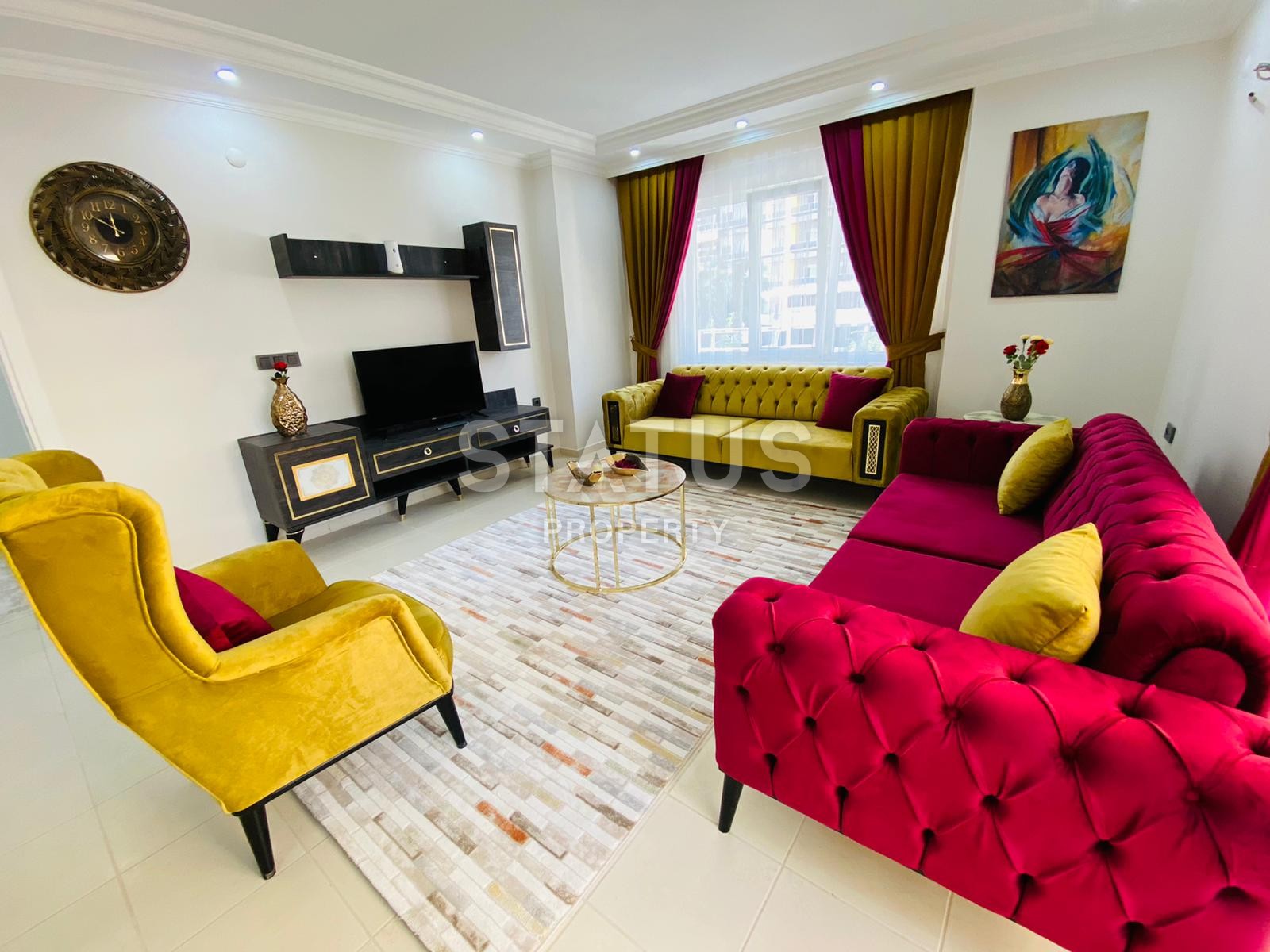 Трехкомнатные апартаменты с новой мебелью в центре Махмутлара, 120 м2 фото 3