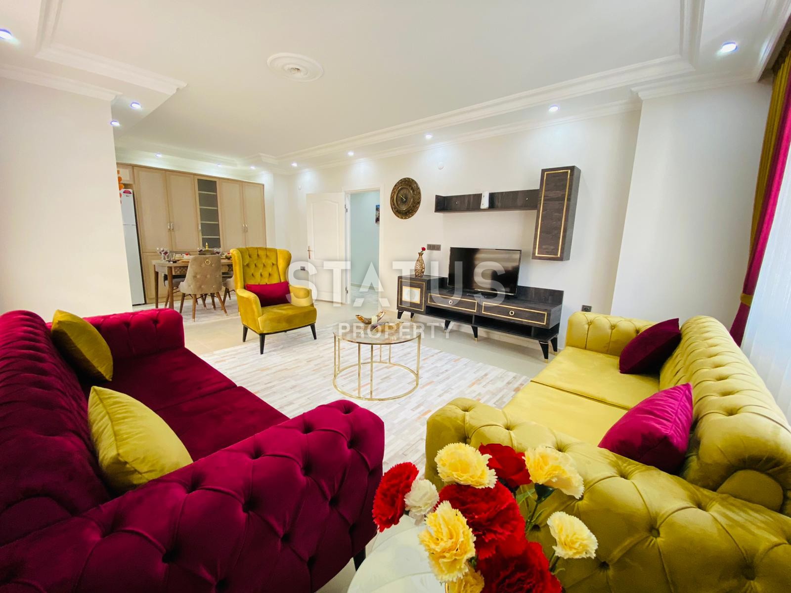 Трехкомнатные апартаменты с новой мебелью в центре Махмутлара, 120 м2 фото 4