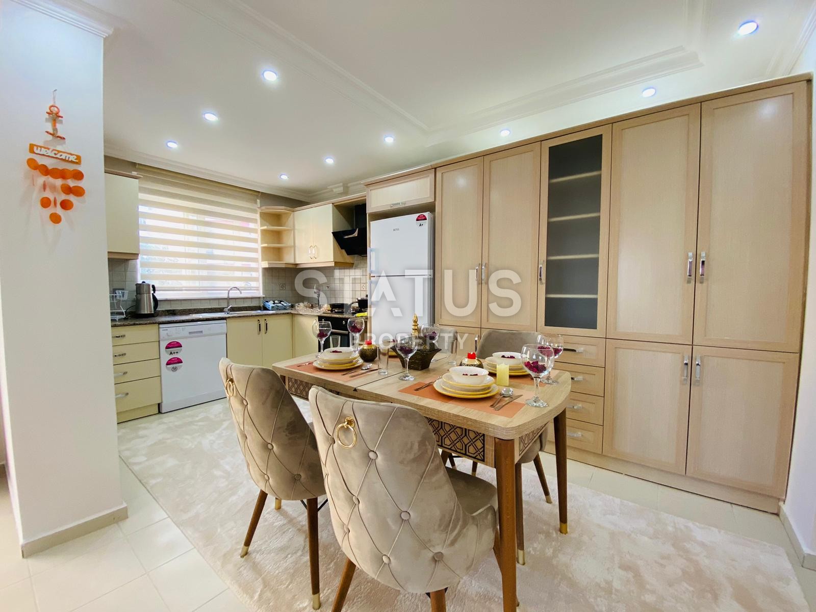 Трехкомнатные апартаменты с новой мебелью в центре Махмутлара, 120 м2 фото 6