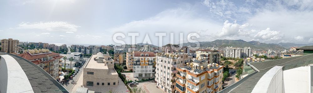 Двух уровневая квартира 3+1 с видом на море и горы, 180 м2. Тосмур, Алания. фото 3