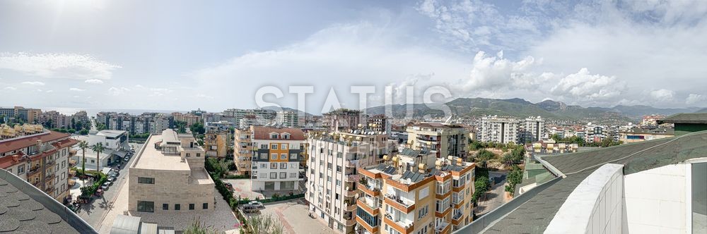 Двух уровневая квартира 3+1 с видом на море и горы, 180 м2. Тосмур, Алания. фото 4