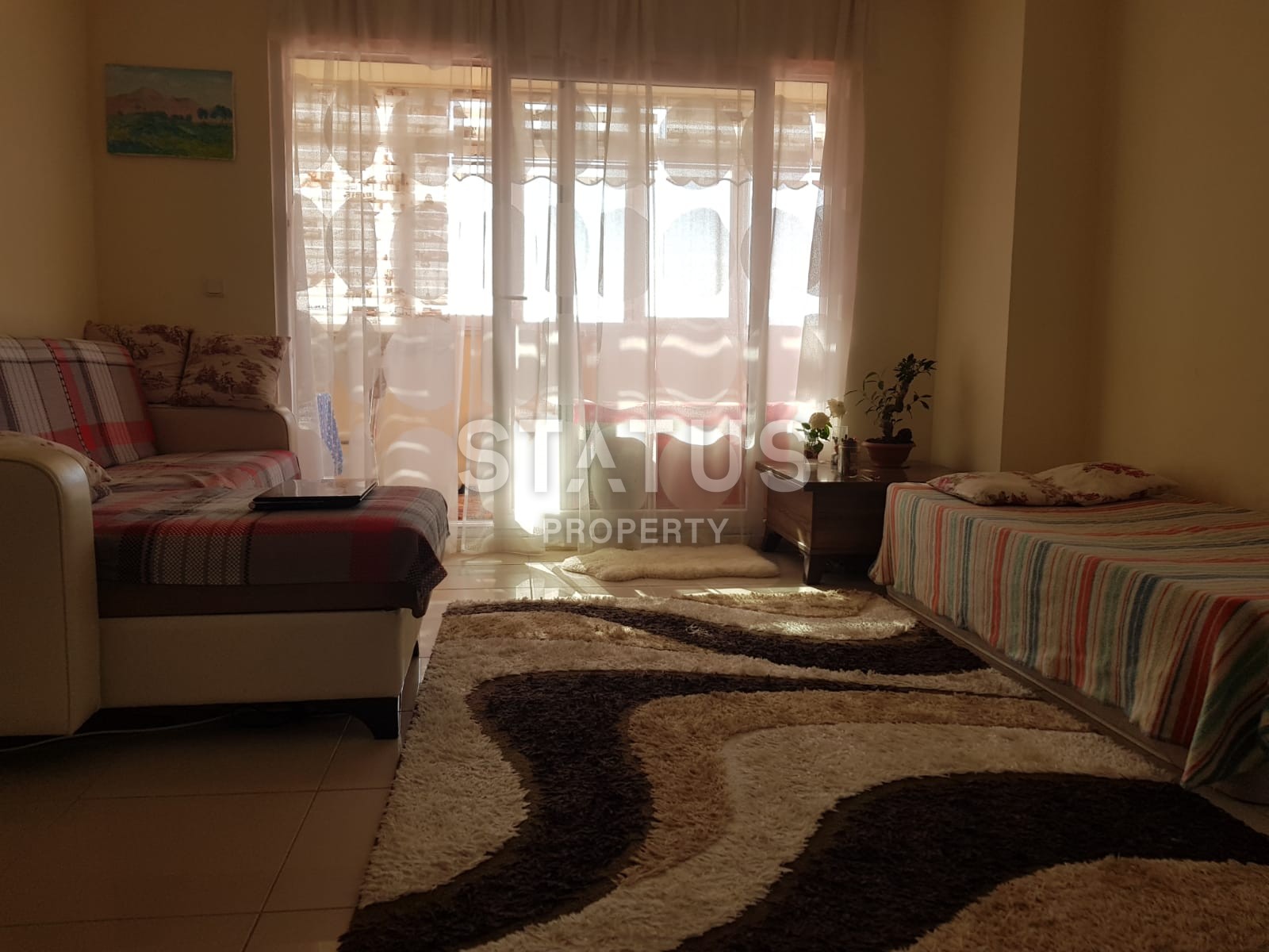 Просторная студия 50 м2 в комплексе с инфраструктурой. Махмутлар, Алания. фото 7