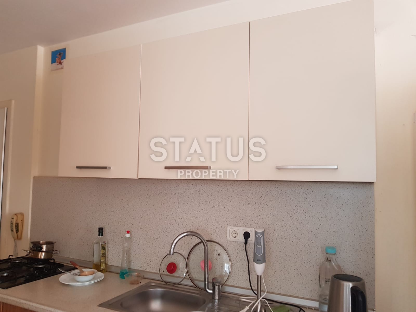 Просторная студия 50 м2 в комплексе с инфраструктурой. Махмутлар, Алания. фото 14