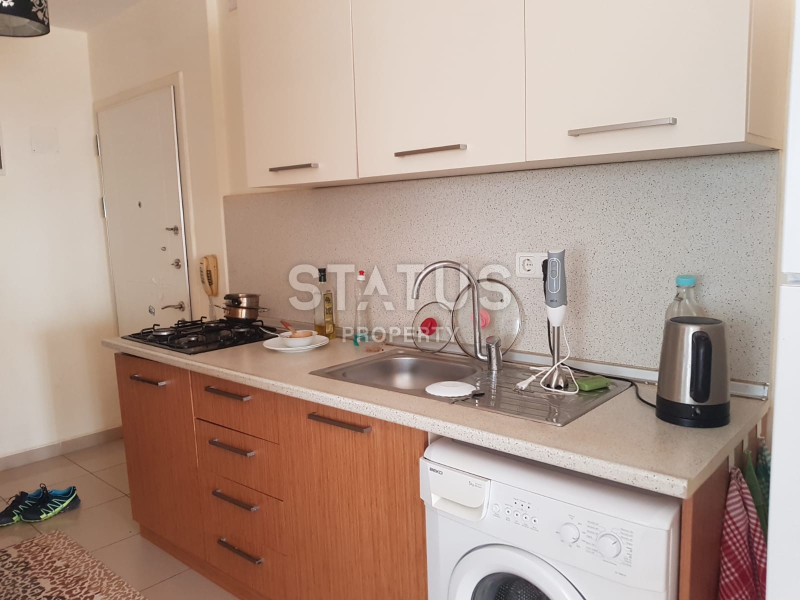 Просторная студия 50 м2 в комплексе с инфраструктурой. Махмутлар, Алания. фото 21