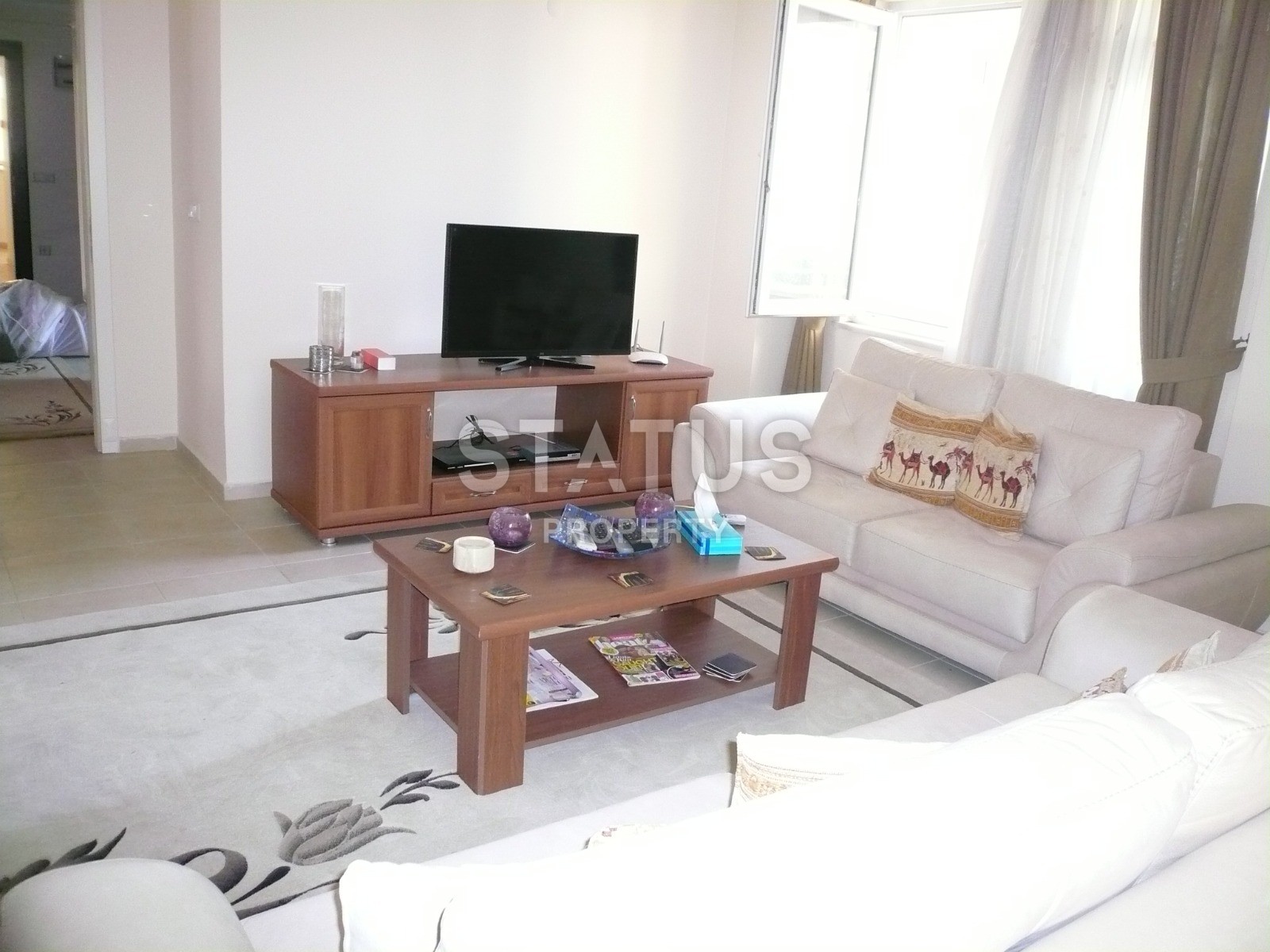 Трехкомнатная квартира в центре Алании с мебелью, 100 м2 фото 16