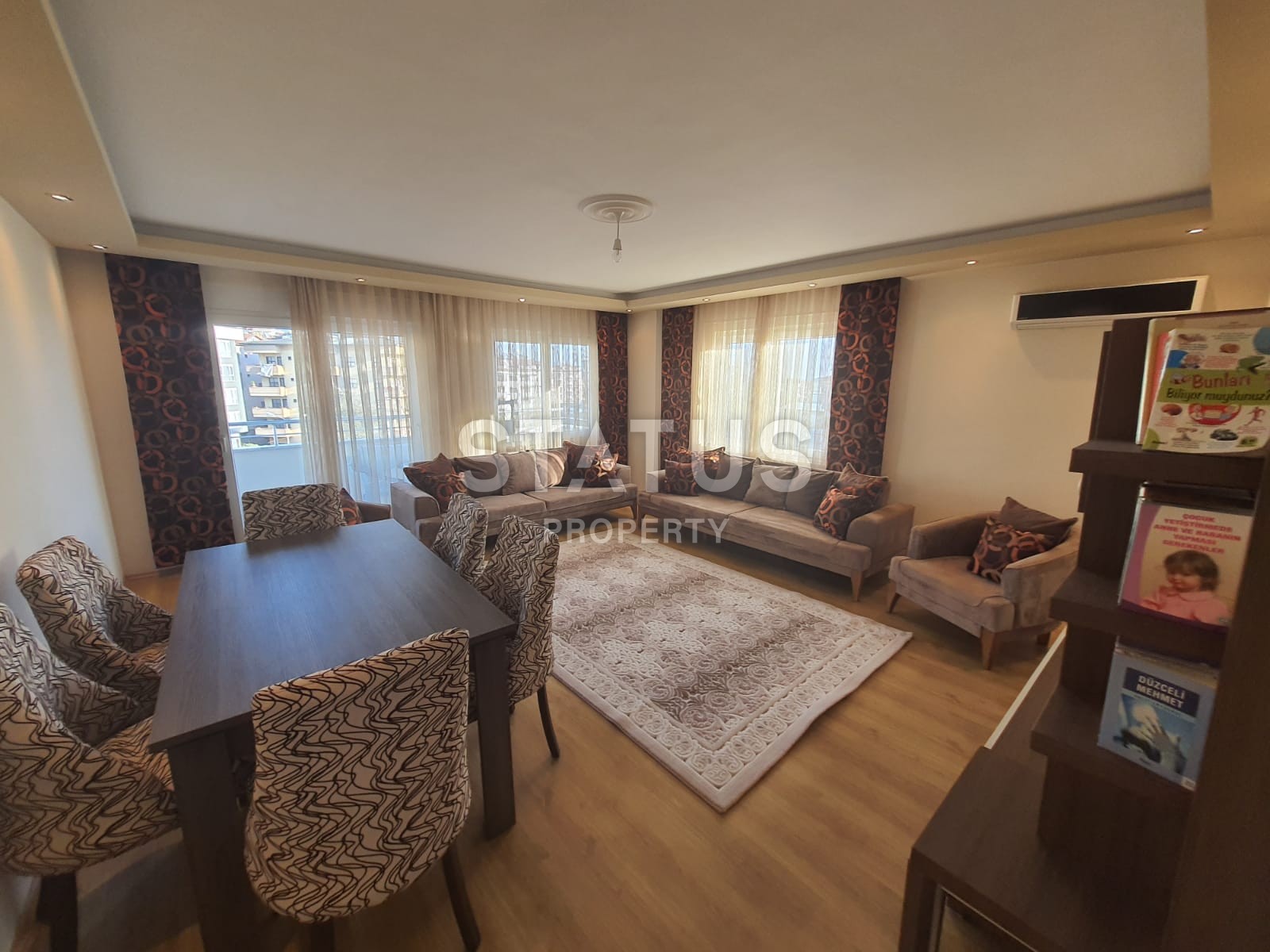 Четырехкомнатная квартира в районе Джикджилли , 150м2 фото 2
