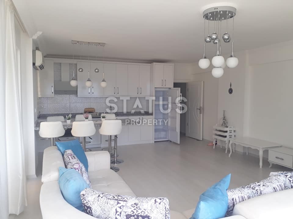 Первая береговая линия! Вид на море прямой! 3+1 с мебелью и техникой. 160 кв.м. фото 2