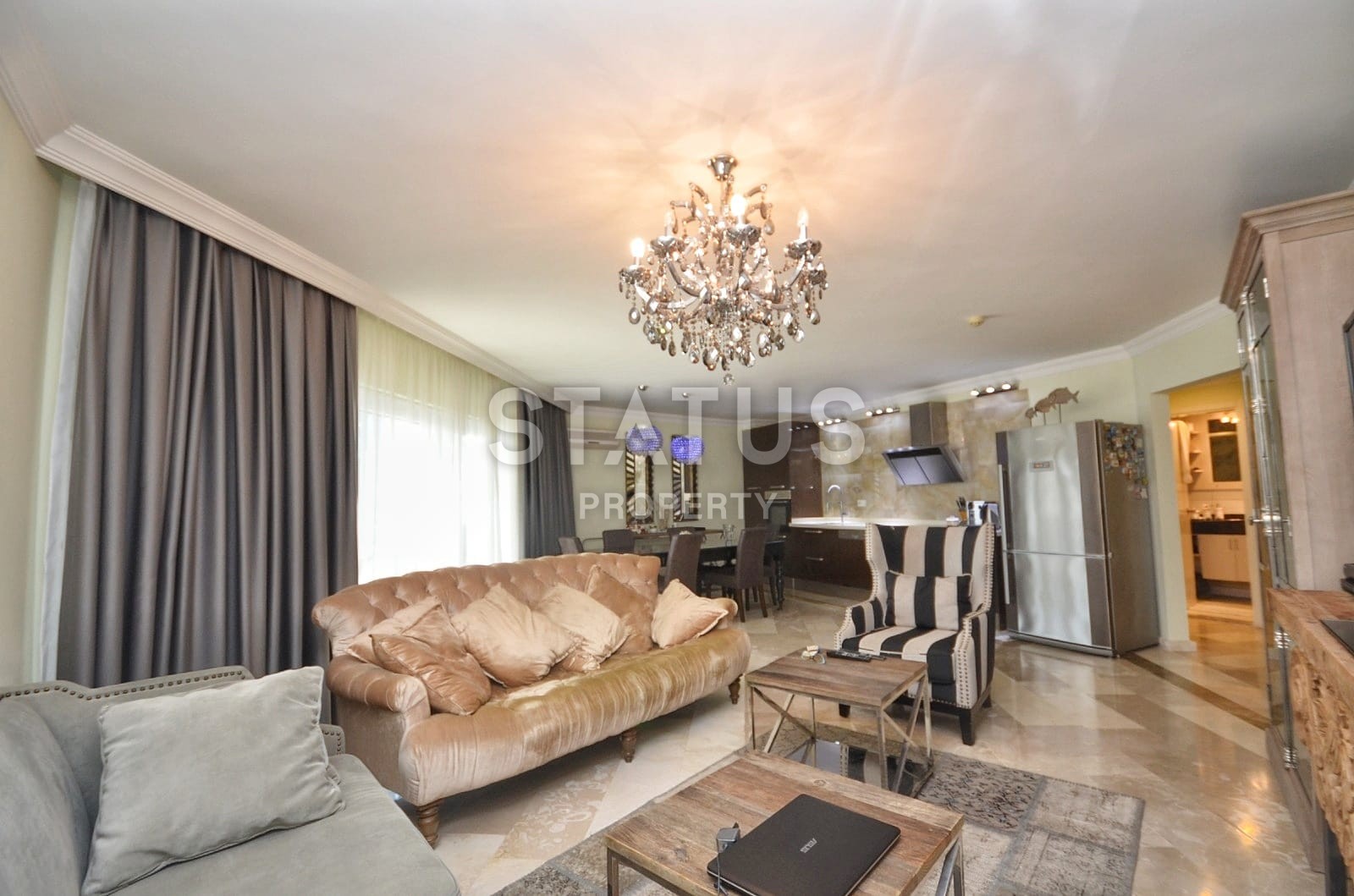 Меблированные апартаменты 3+1 в комплексе с инфраструктурой, 145 кв. м. фото 7