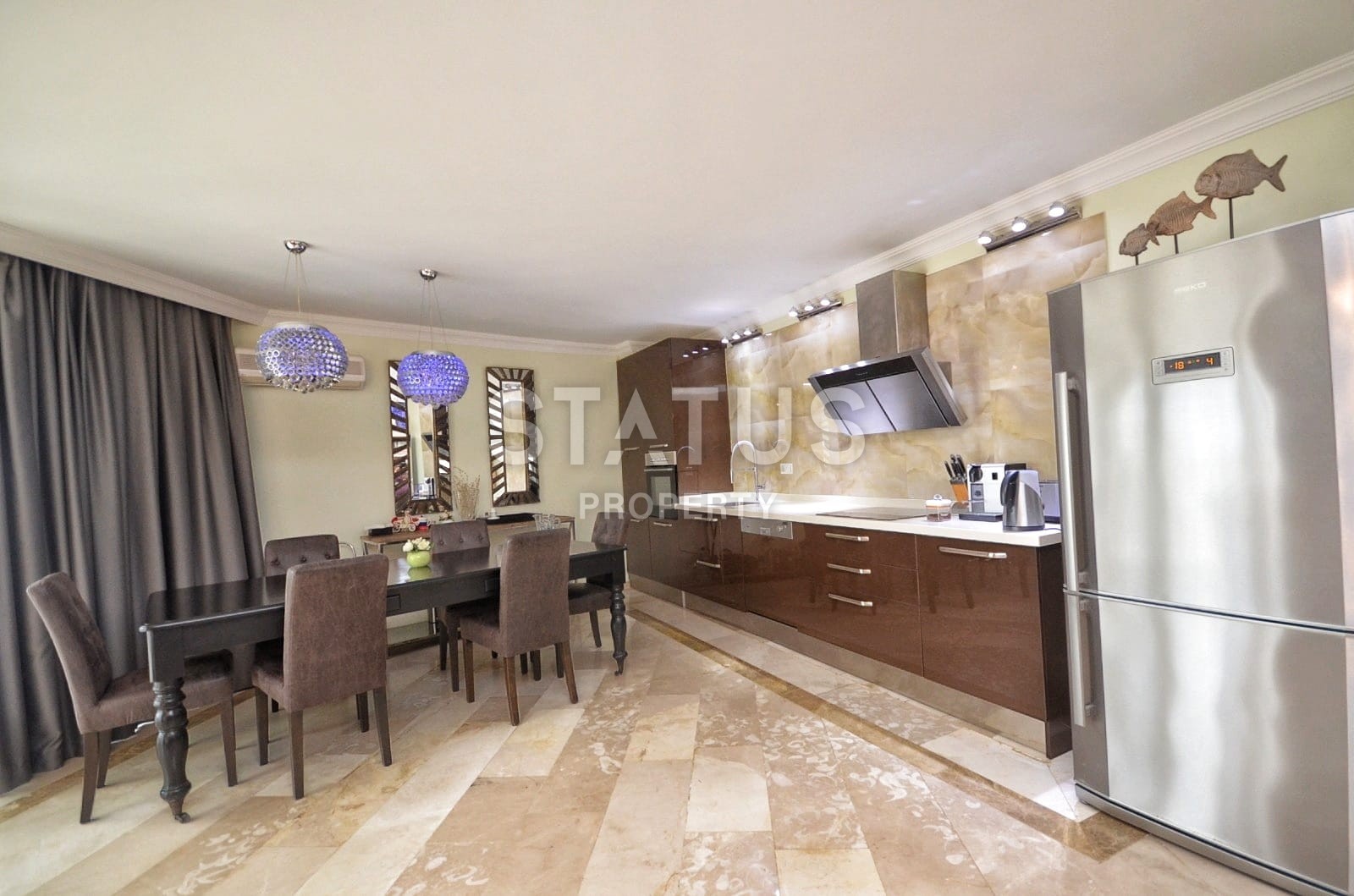 Меблированные апартаменты 3+1 в комплексе с инфраструктурой, 145 кв. м. фото 9