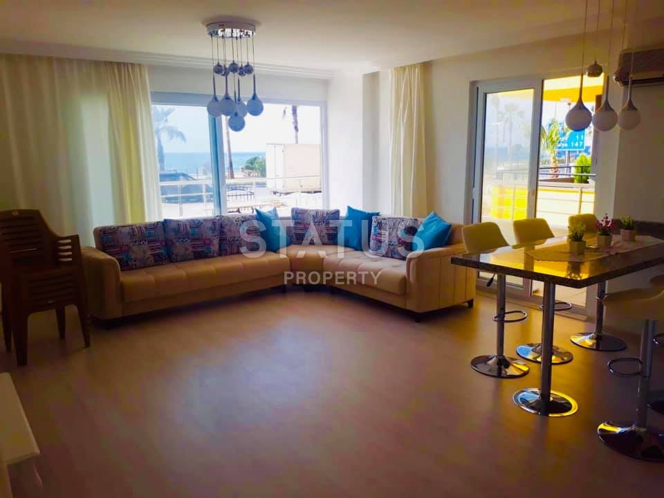 Первая береговая линия! Вид на море прямой! 3+1 с мебелью и техникой. 160 кв.м. фото 8