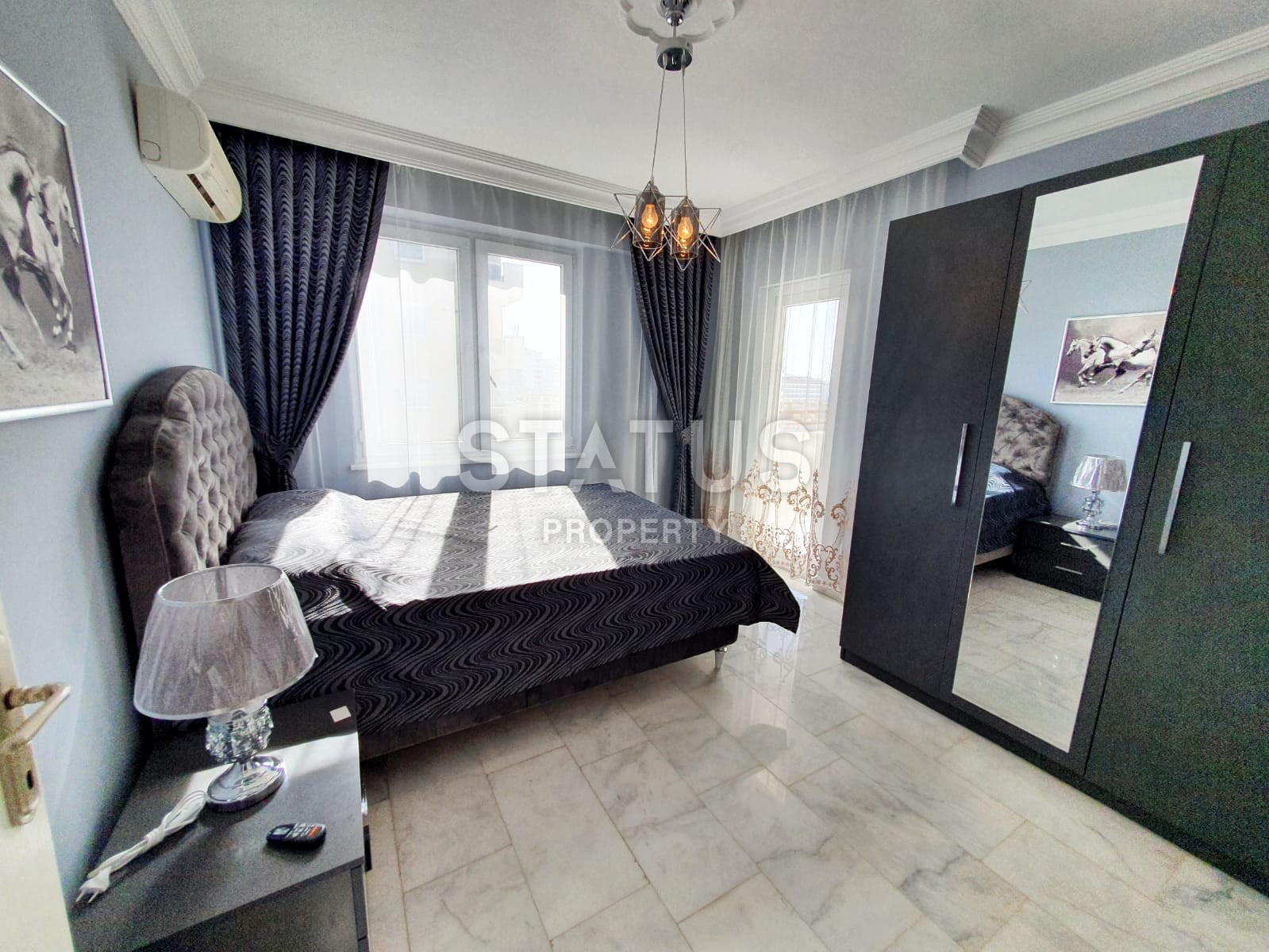 Апартаменты 2+1 с видом на море и крепость, 110 м2. Махмутлар, Алания. фото 8