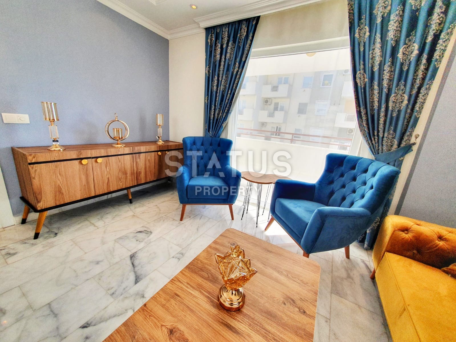 Апартаменты 2+1 с видом на море и крепость, 110 м2. Махмутлар, Алания. фото 12