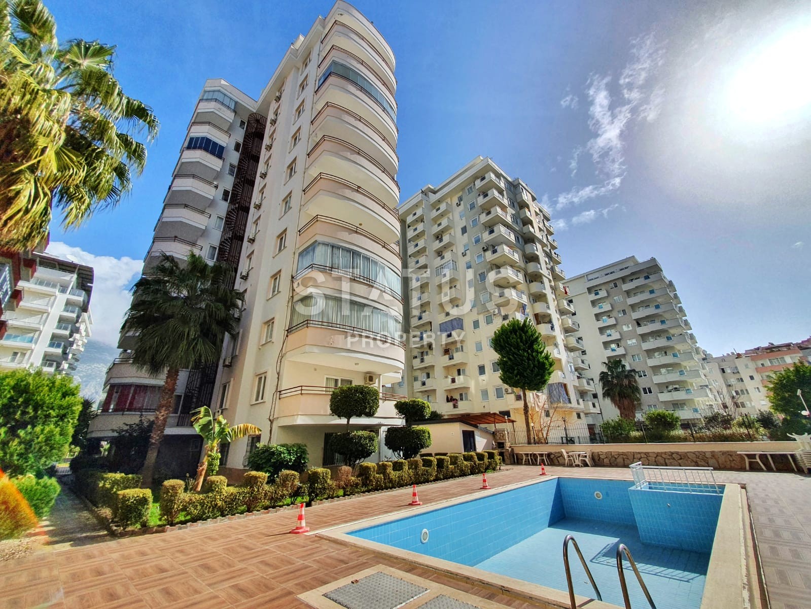 Апартаменты 2+1 с видом на море и крепость, 110 м2. Махмутлар, Алания. фото 22