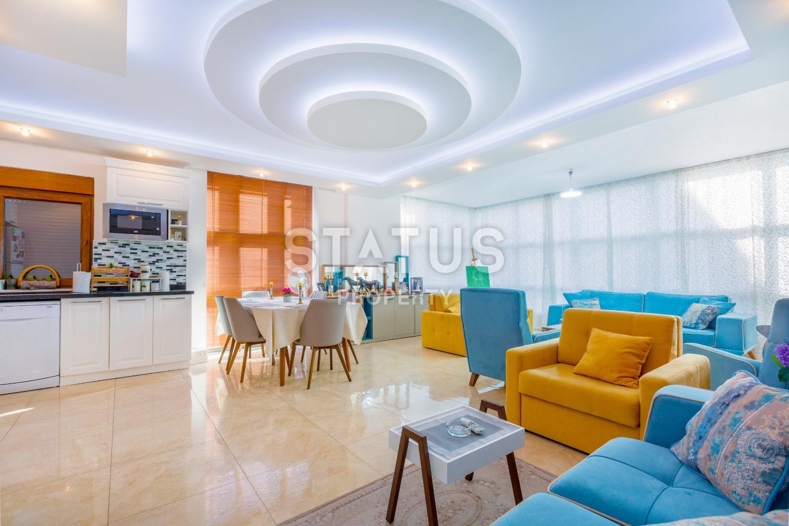 Вилла 3+1 на побережье, 210 м2. Конаклы, Алания. фото 5