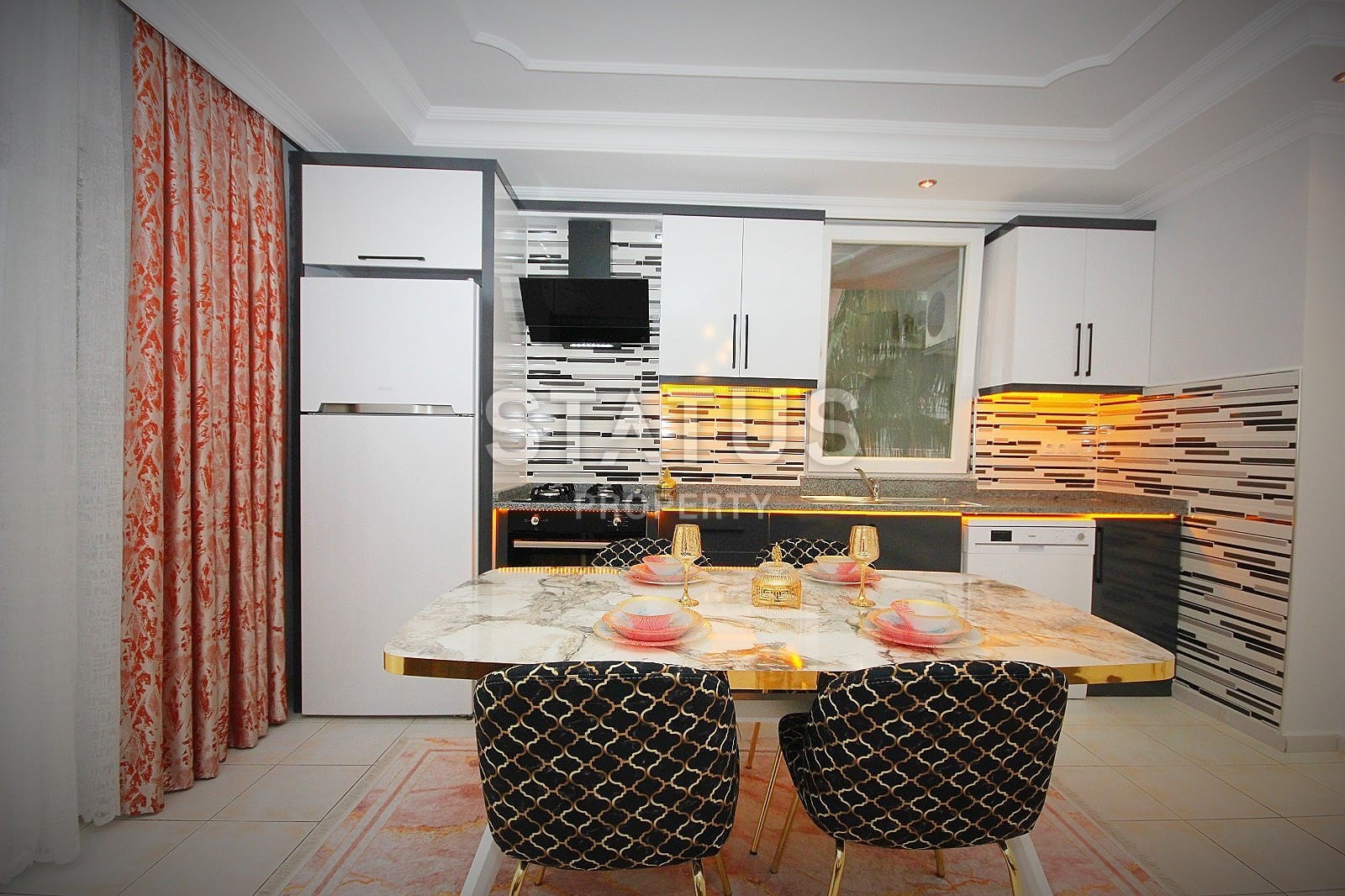 Меблированная квартира 2+1 в Тосмуре. Новая мебель и техника. Супер цена фото 4