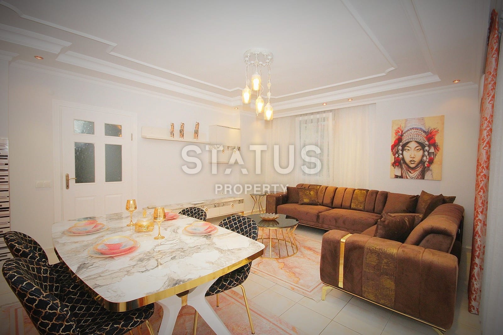 Меблированная квартира 2+1 в Тосмуре. Новая мебель и техника. Супер цена фото 8