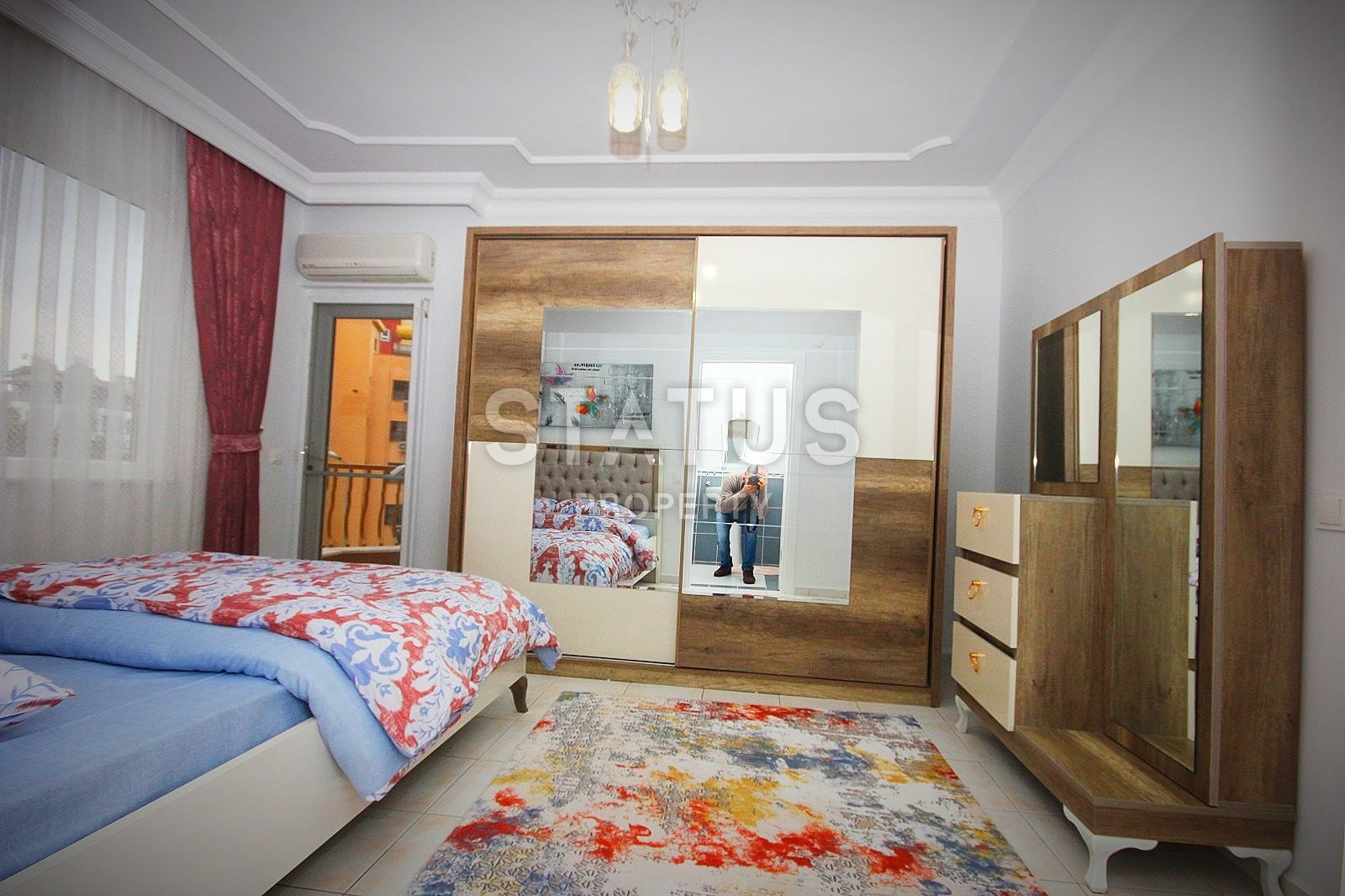 Меблированная квартира 2+1 в Тосмуре. Новая мебель и техника. Супер цена фото 14