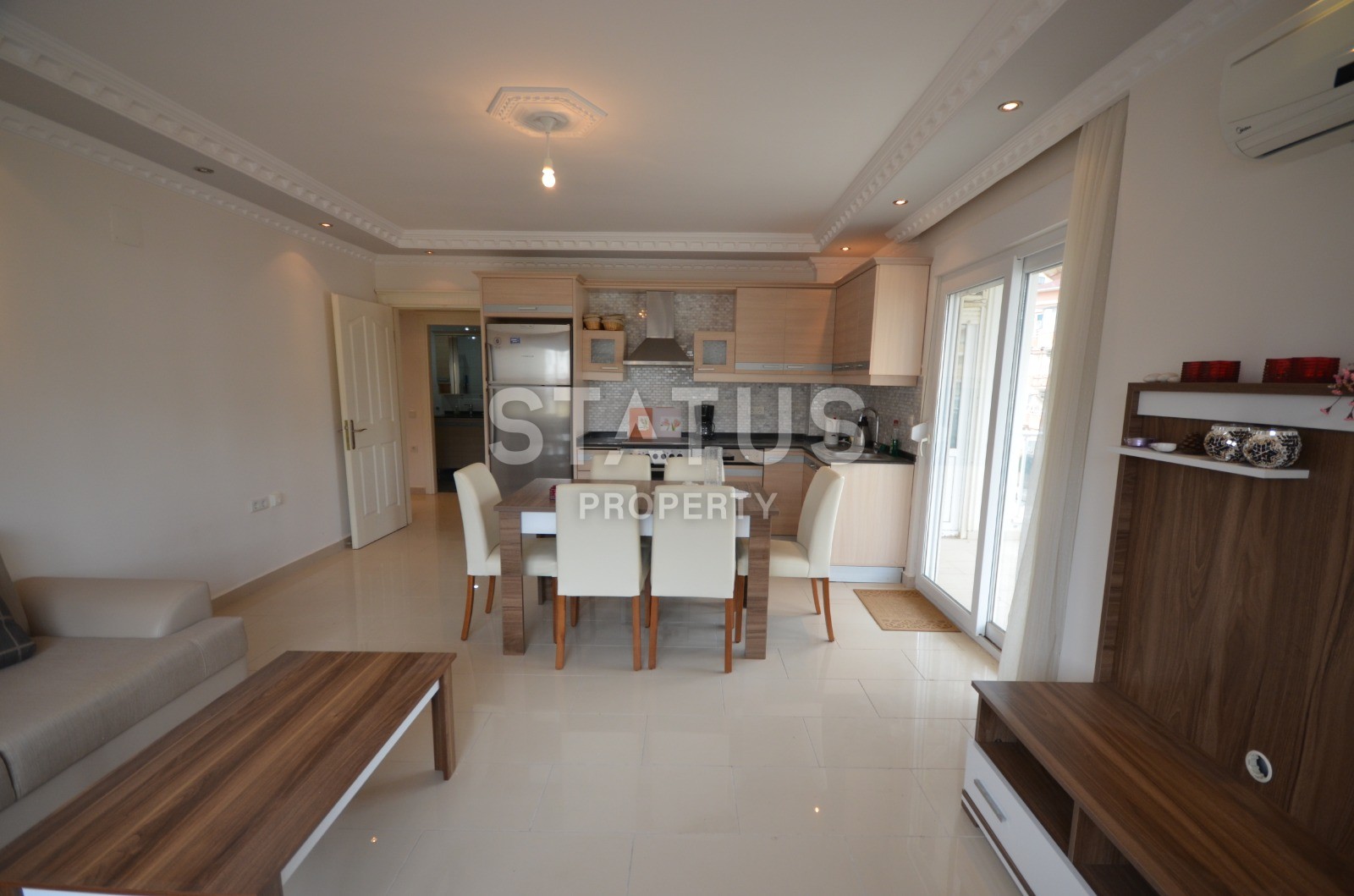 Трёхкомнатная квартира с мебелью в районе Тосмур, 115 м2 фото 9