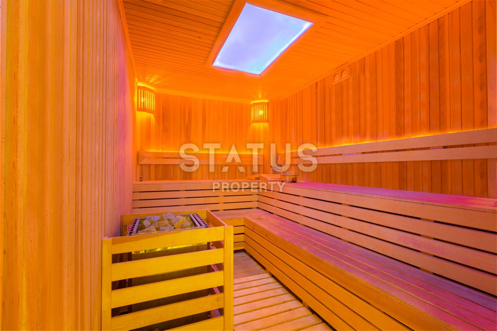 Два пентхауса 3+1135 м2 в центре района Махмутлар, Аланья фото 17