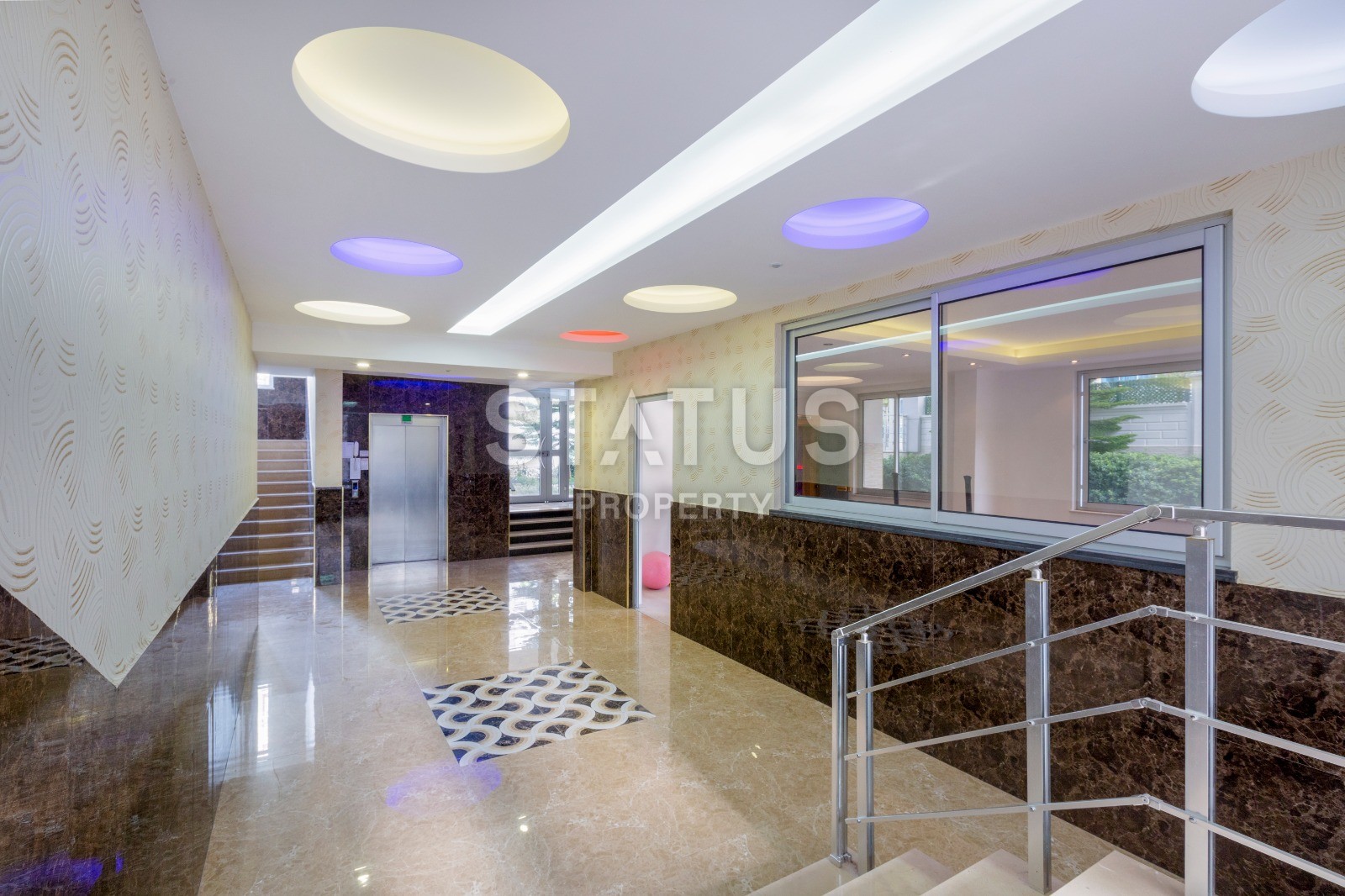 Два пентхауса 3+1135 м2 в центре района Махмутлар, Аланья фото 20