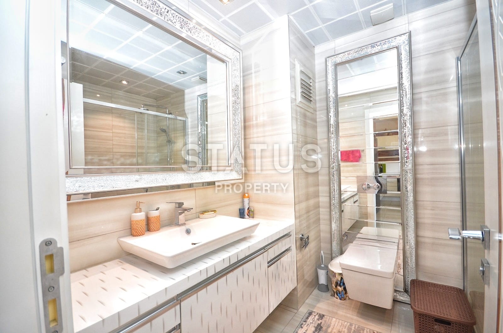 Квартира 1+1 с видом на море в одном из лучших комплексов Махмутлара, 70 м2 фото 8