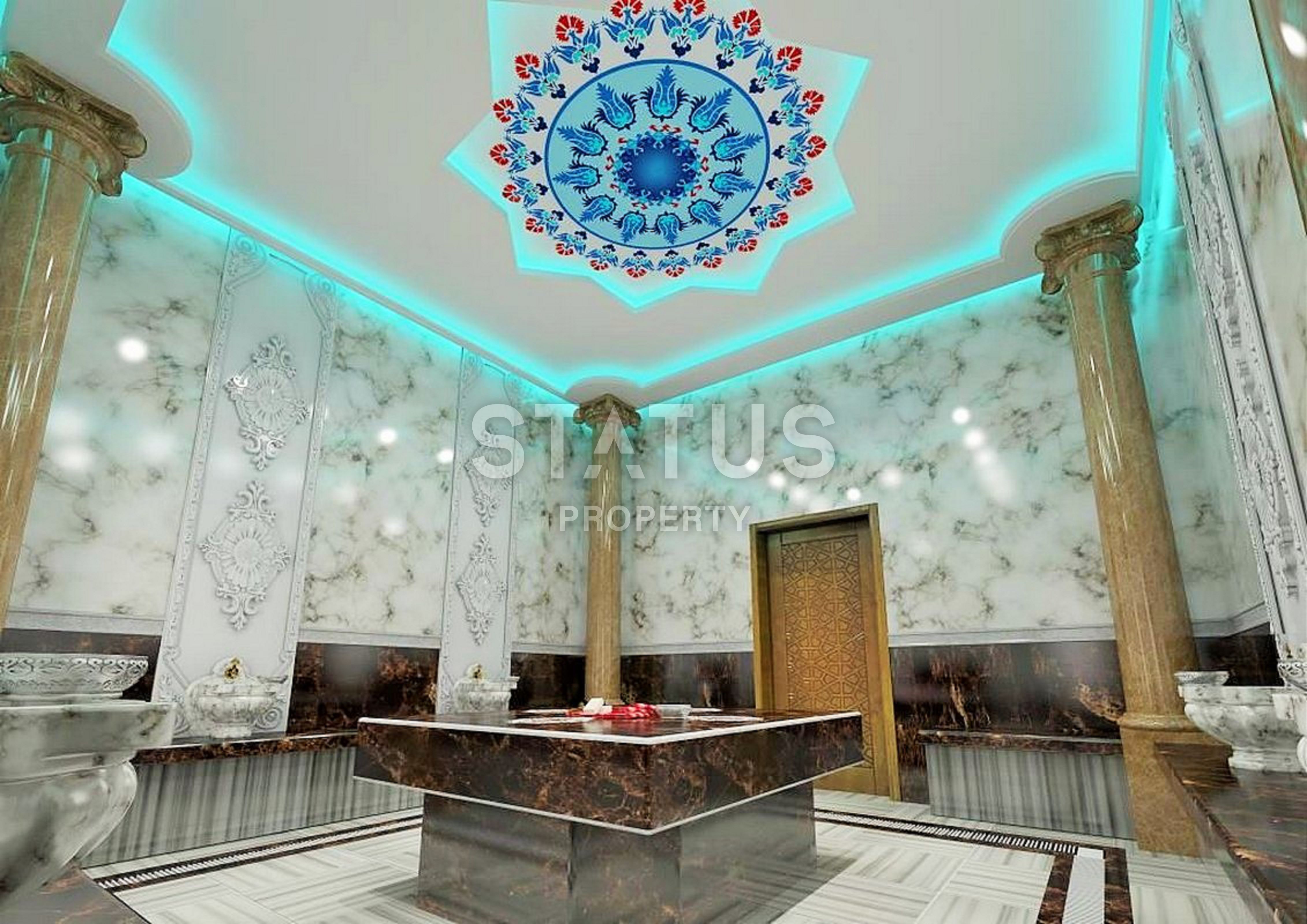 Квартира 1+1 с видом на море в одном из лучших комплексов Махмутлара, 70 м2 фото 30