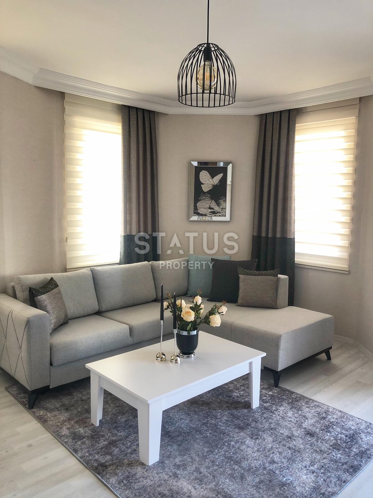 Three-room apartment with furniture in the Oba area, 100 m2 фото 3