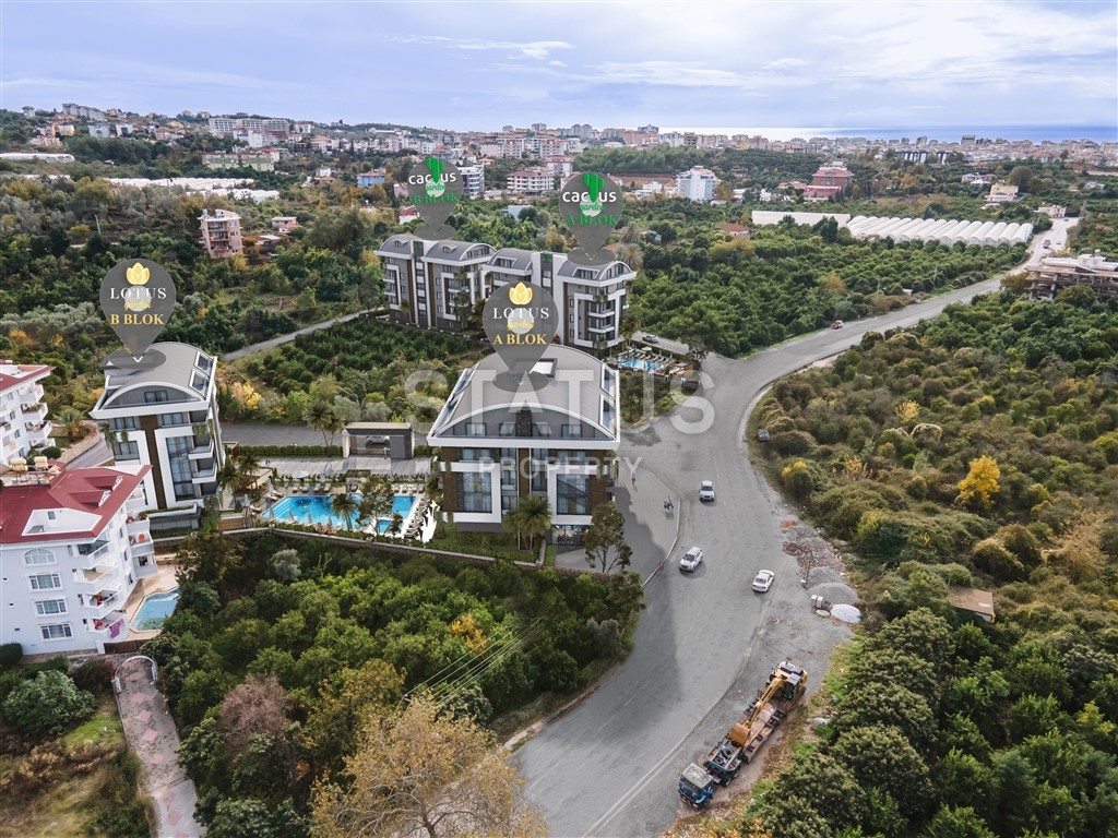 New project under construction in Oba, surrounded by orange orchards! фото 5