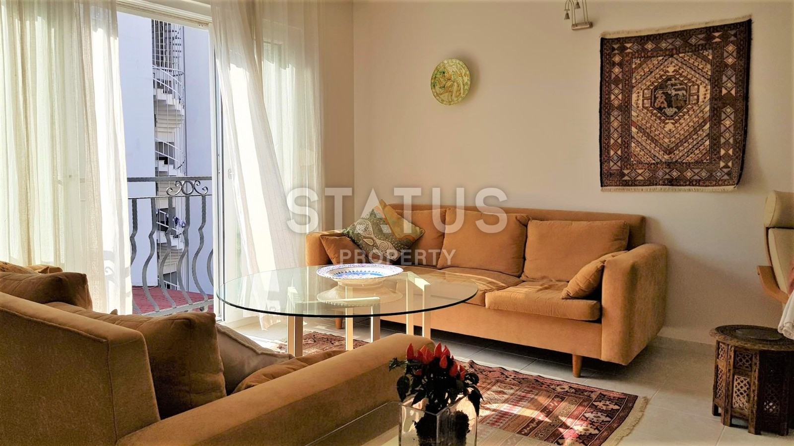 Меблированная квартира планировки 2+1, 100 м2 в районе Оба, Аланья фото 10