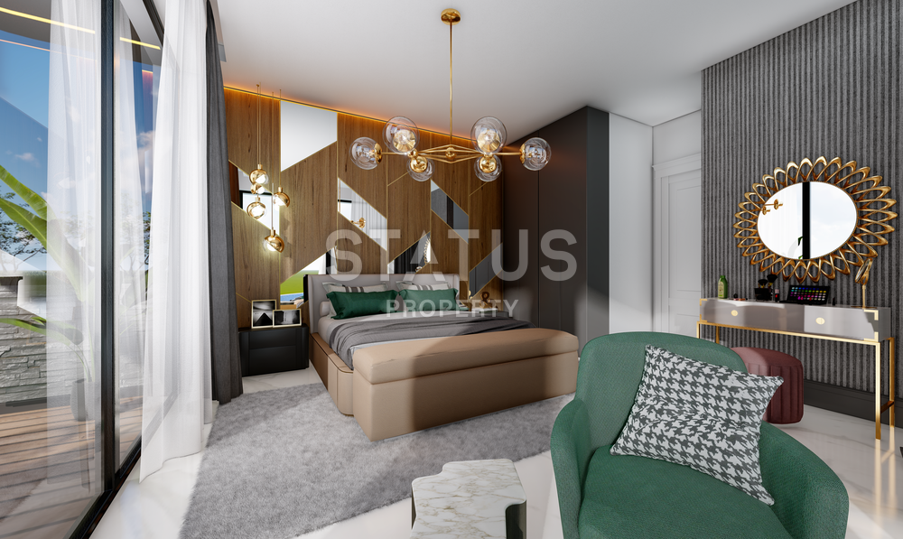 Luxury under construction - 6+1 villa in Kargicak area, 605 m2 фото 8