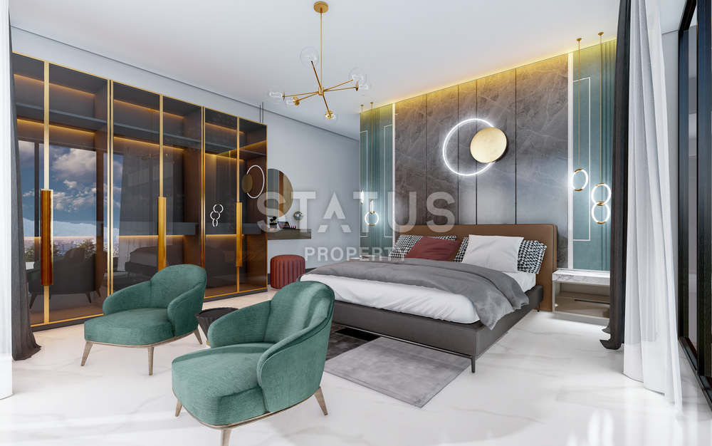 Luxury under construction - 6+1 villa in Kargicak area, 605 m2 фото 12