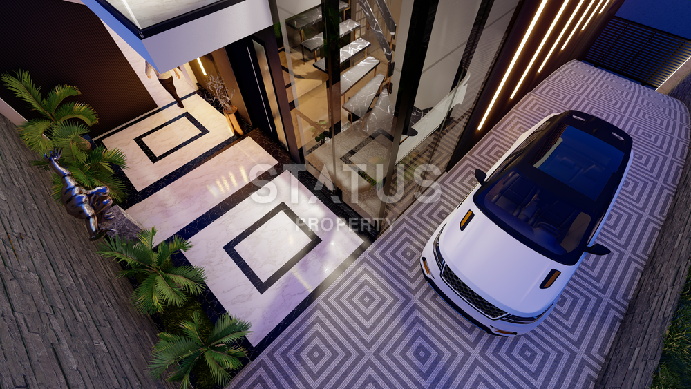 Luxury under construction - 6+1 villa in Kargicak area, 605 m2 фото 17