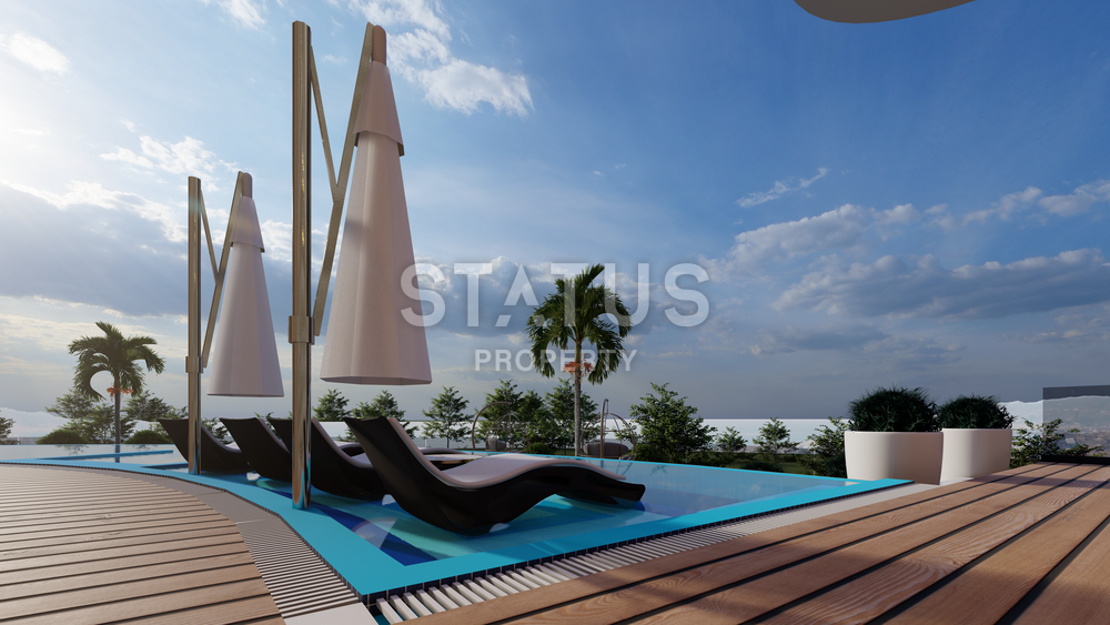 Luxury under construction - 6+1 villa in Kargicak area, 605 m2 фото 19