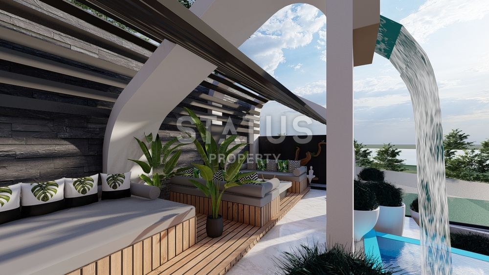 Luxury under construction - 6+1 villa in Kargicak area, 605 m2 фото 20