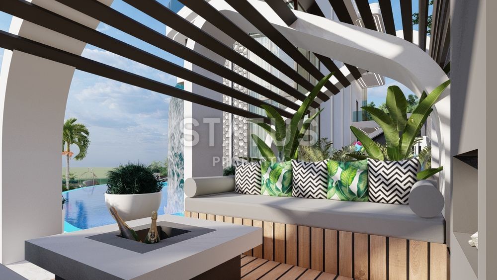 Luxury under construction - 6+1 villa in Kargicak area, 605 m2 фото 21