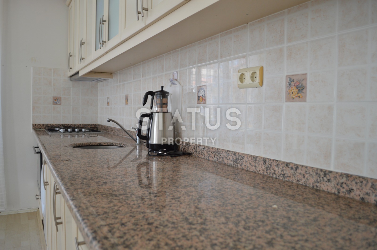 Трехкомнатная квартира возле пляжа Клеопатры с мебелью и техникой! 100 кв.м. фото 6