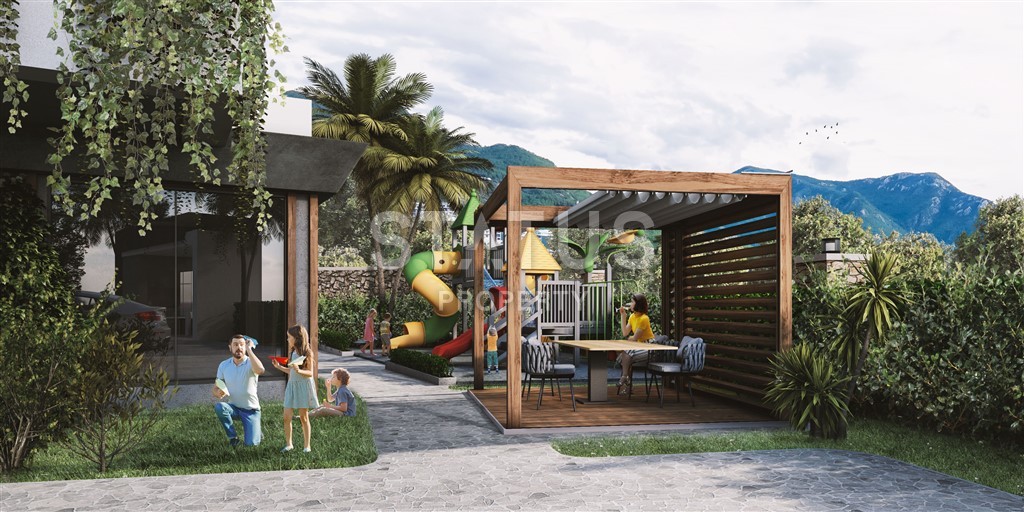 Apartments of different layouts in a complex under construction from 99m2. Both, Alanya.+commerce фото 3