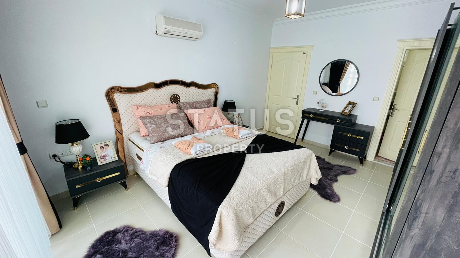 Трехкомнатная квартира в 120 метрах от моря в Махмутларе фото 4