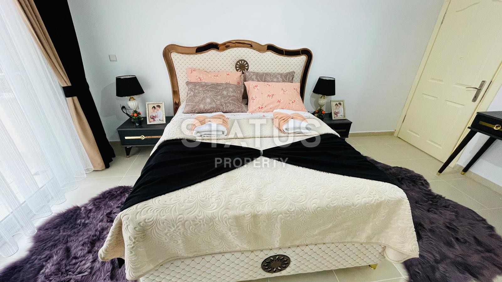 Трехкомнатная квартира в 120 метрах от моря в Махмутларе фото 17