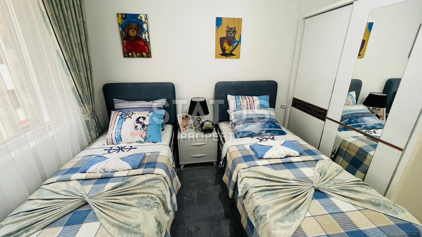 Трехкомнатная квартира в 120 метрах от моря в Махмутларе фото 24