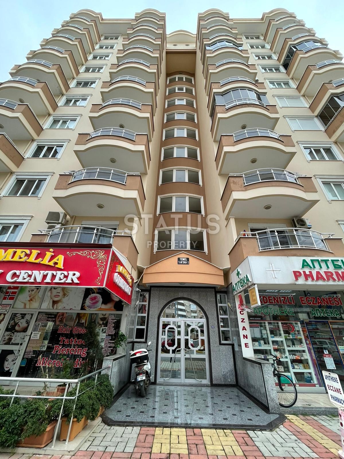 Трехкомнатная квартира в 120 метрах от моря в Махмутларе фото 33