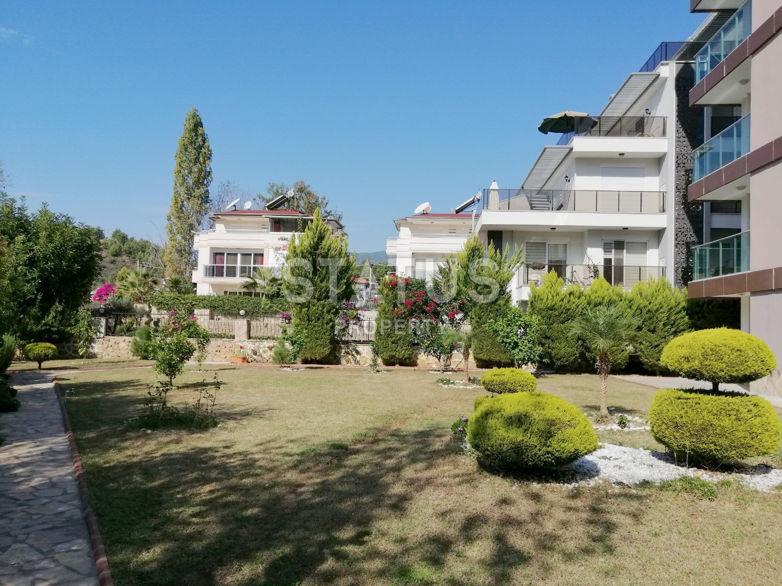 Квартира 1+1 в комплексе с бассейном и собственной набережной, 80 м2. Тосмур, Алания. фото 4