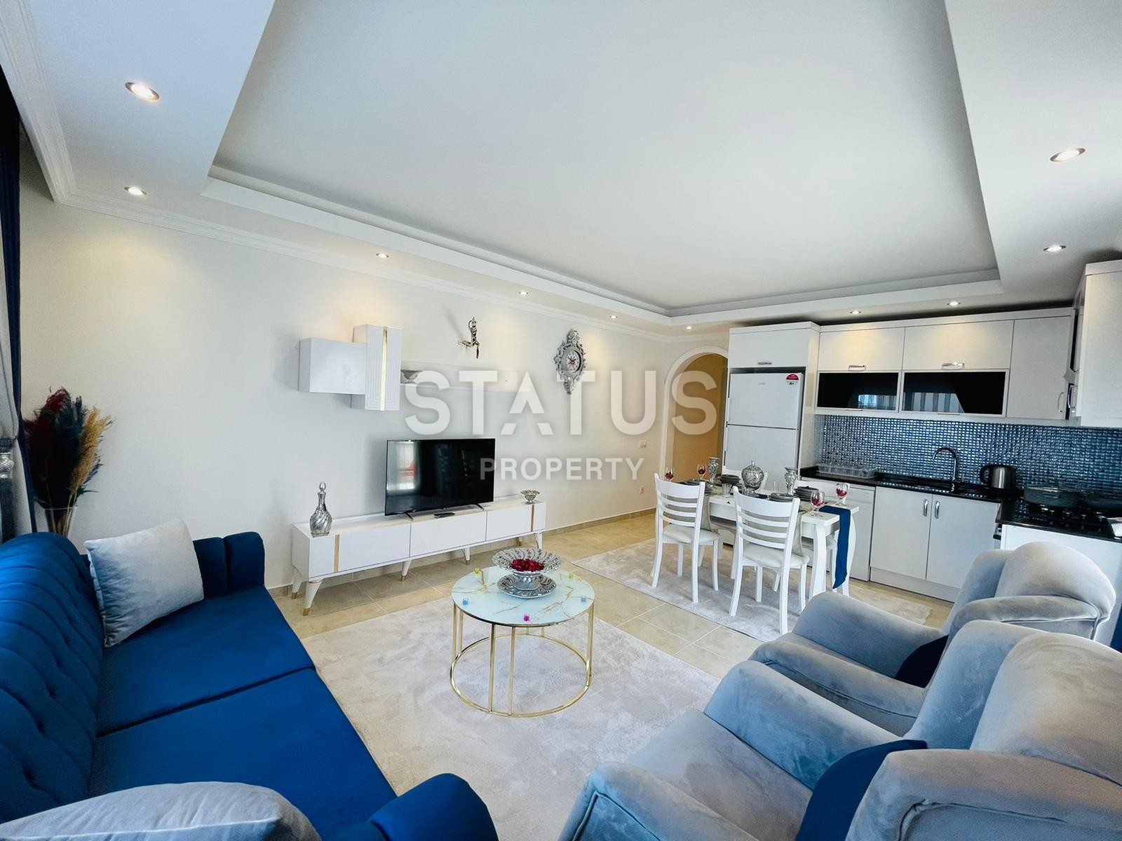 Просторная квартира 2+1 с мебелью, 115 м2. Махмутлар, Алания. фото 2