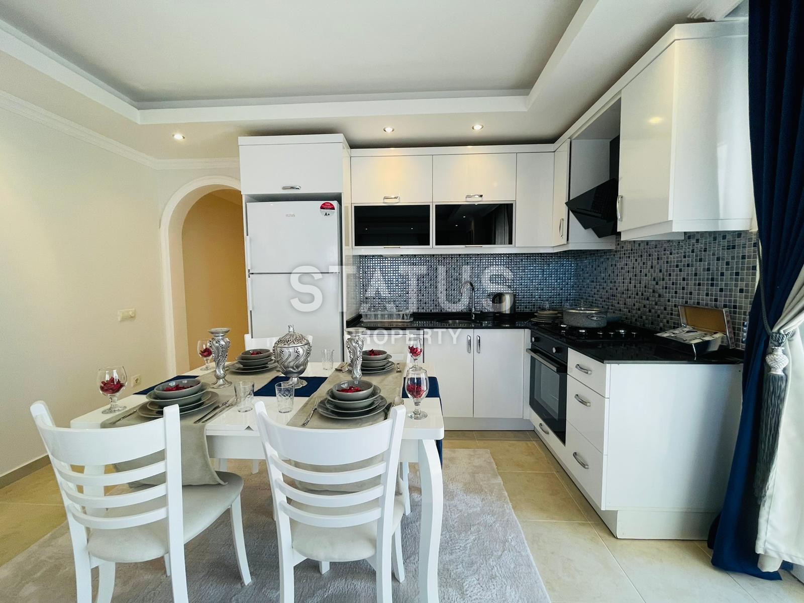 Просторная квартира 2+1 с мебелью, 115 м2. Махмутлар, Алания. фото 4