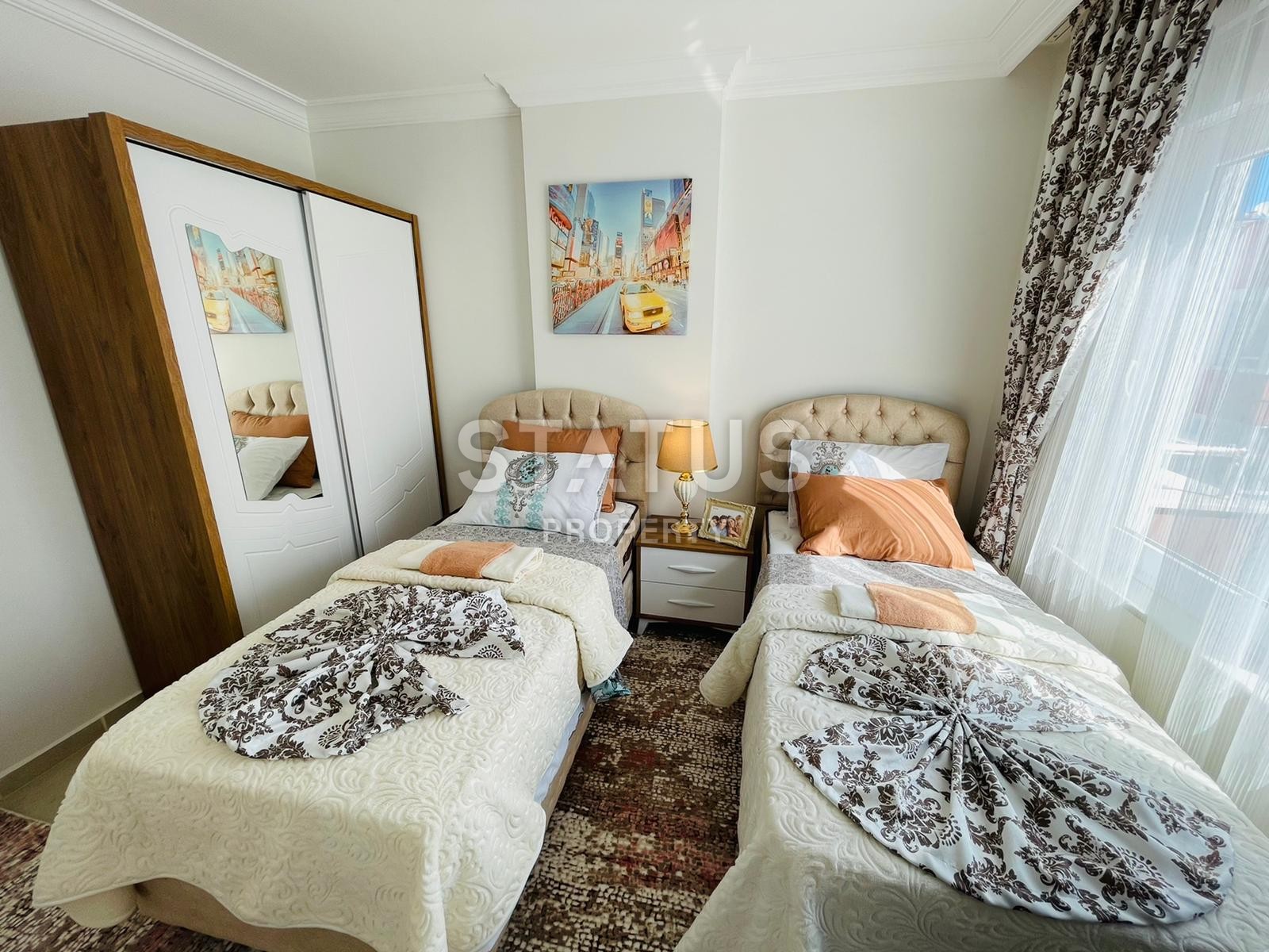 Просторная квартира 2+1 с мебелью, 115 м2. Махмутлар, Алания. фото 22