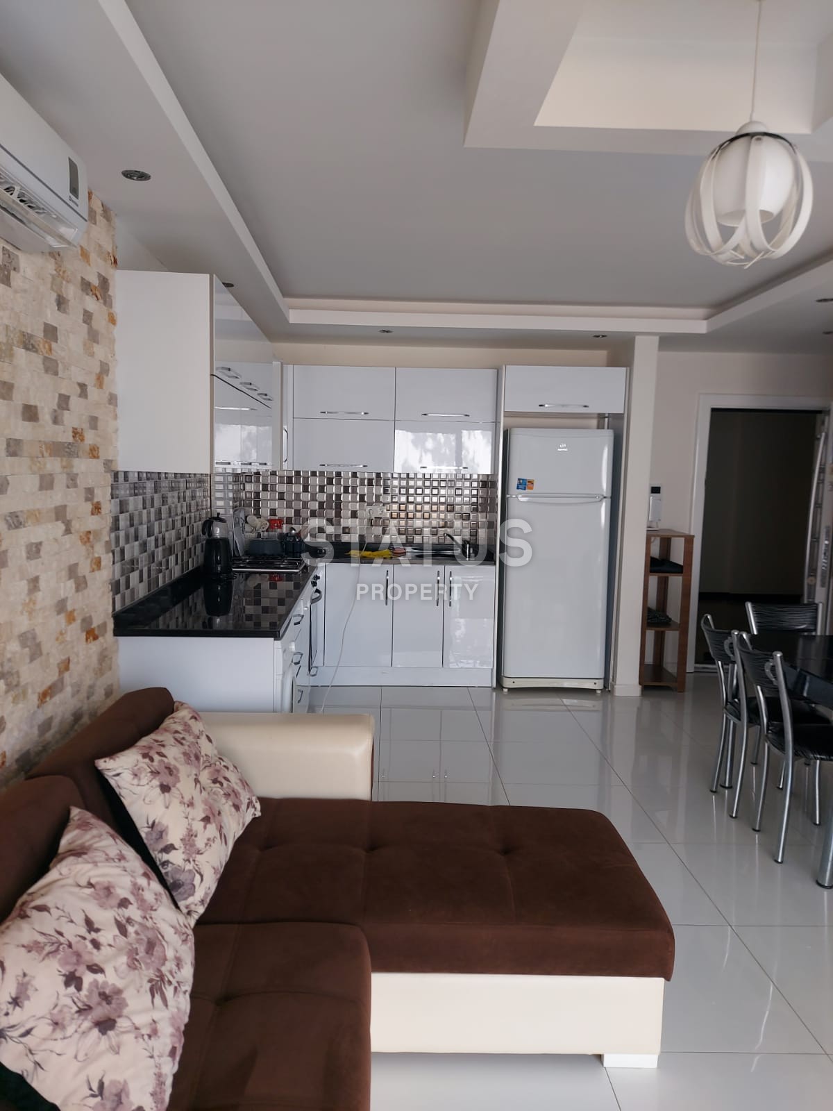 Apartment 1+1 with a private garden in Kestel, 70 m2 фото 5