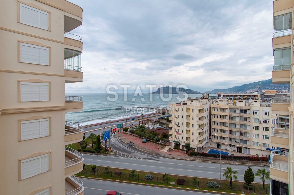 Вид на море! Первая линия! Престижный район Тосмур! Большая квартира за малые деньги! 120 кв.м. фото 6